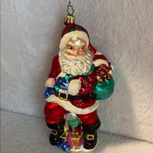 Fitz and Floyd Vintage Santa Clause Ornament